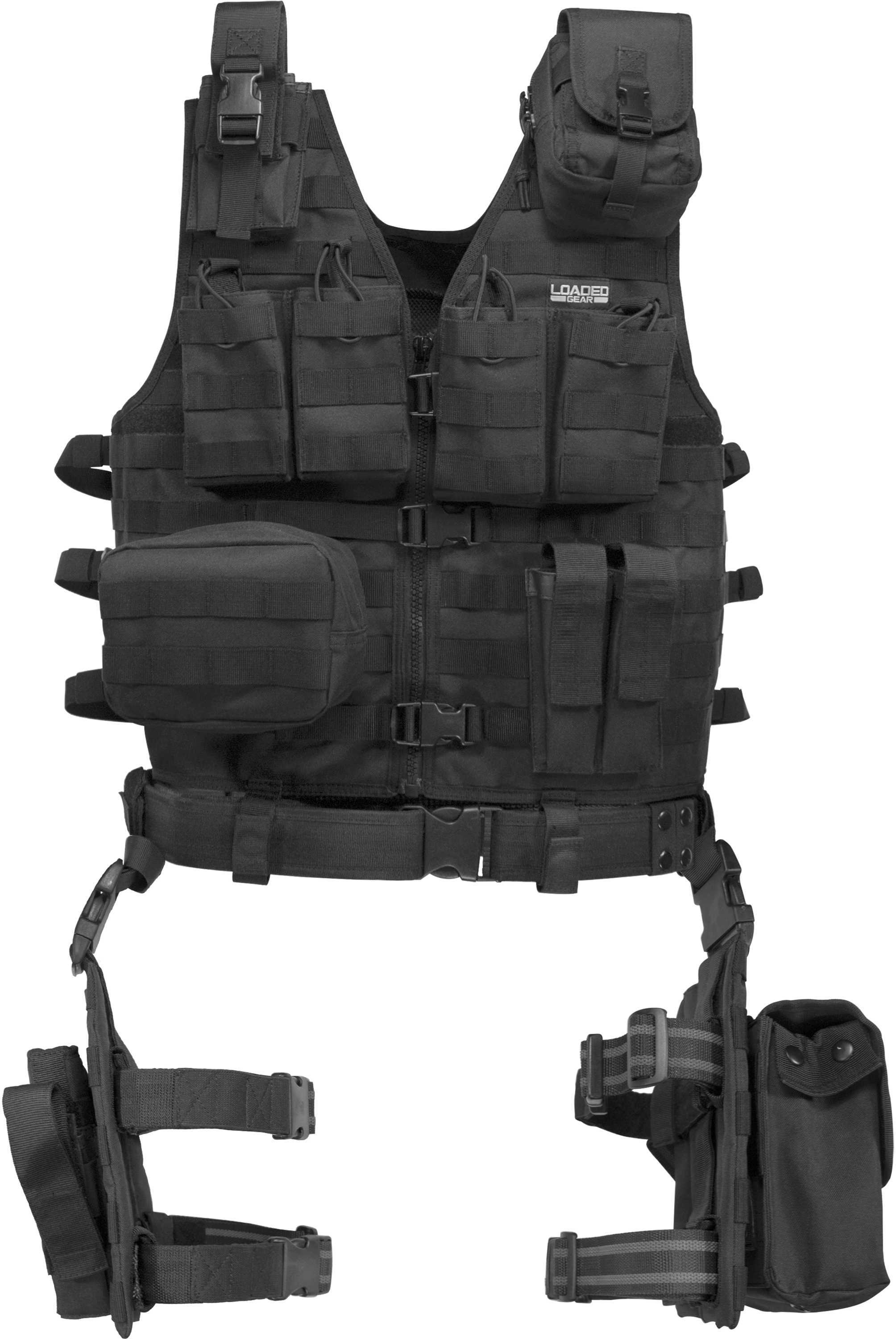 Barska Loaded Gear VX100 TAC Vest & Leg Platform