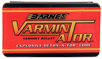 Barnes Varminator Uncoated Copper Jacketed Hollow Point 6MM Caliber 58 Grain 100/Box