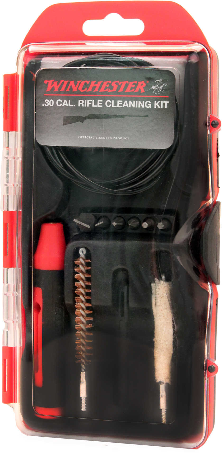 Win 12Pc .30Cal Rifle Cleaning Kit PULLTHROUGH-img-1
