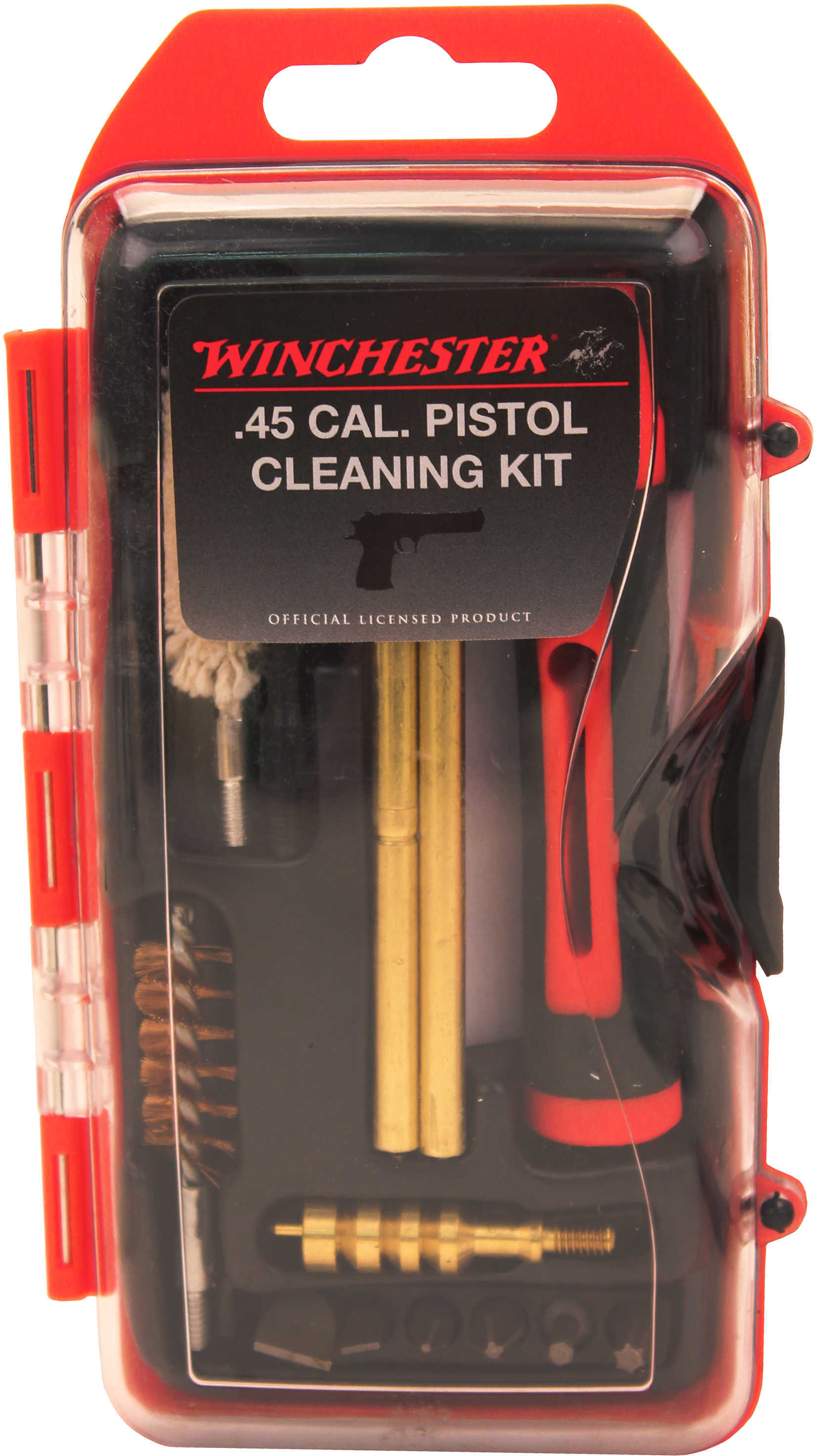 DAC Technologies Winch 14Pc .44/45 Caliber Pistol Cleaning Kt With 6P
