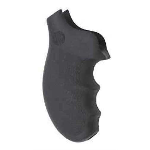 Hogue Rubber Grip With Finger Grooves Taurus Small Frame Durable Synthetic Cobblestone Texture - Lightweight