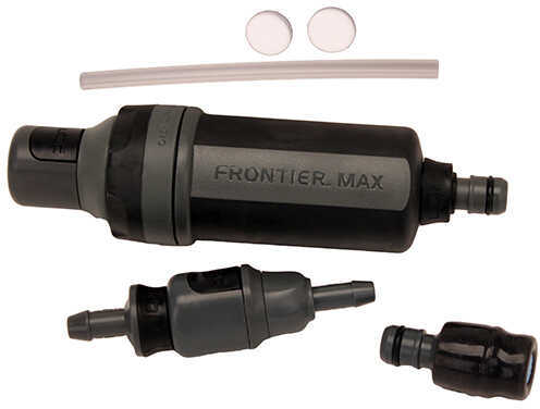 Aquamira Frontier Max Filtration System Red Line Filter - Virus Bacteria and Cyst Protection Black and Grey Filters 120