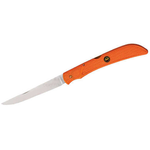 Outdoor Edge 5" Field Bone Filet Knife Orange
