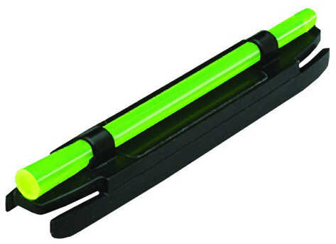 Hiviz M300 M-Series Shotgun Sight Narrow Magnetic/Snap-On Fiber Optic Front Green/Red Black