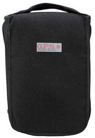 GPS Tactical Pistol Case Fits Range Backpack Black