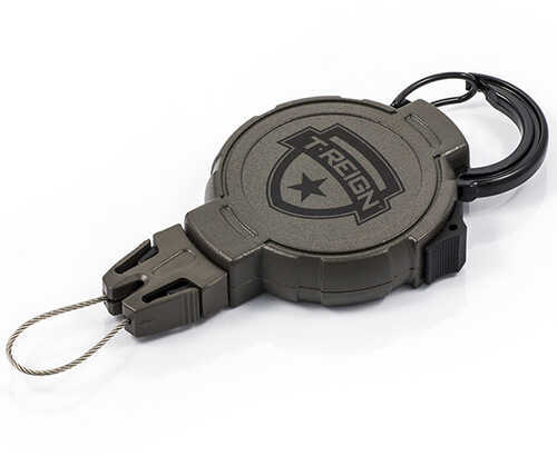 The T-Reign Hunting Series Large Retractable Gear Tether Is Made In The USA By The Company That Invented The Original Key-BAK Key Reel. The 2.5 Inch Diameter Case Is Made Of Rugged Polycarbonate, The ...
