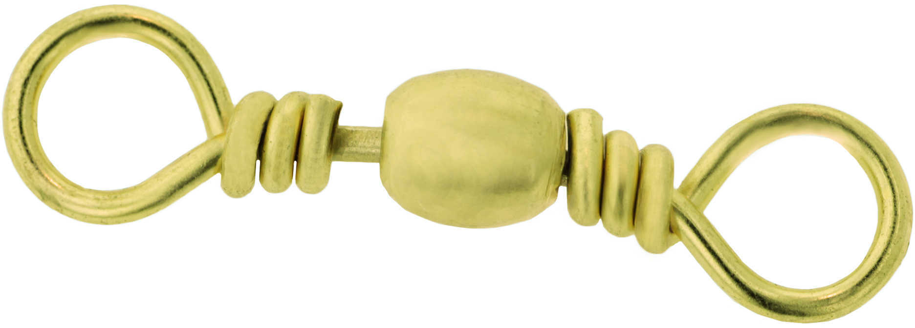 Eagle Claw Barrel Swivel Brass Size2/0 3Pk