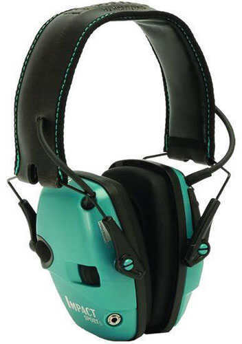 Howard Leight R02521 Impact Sport Teal Electronic Muff 22Db Overhead