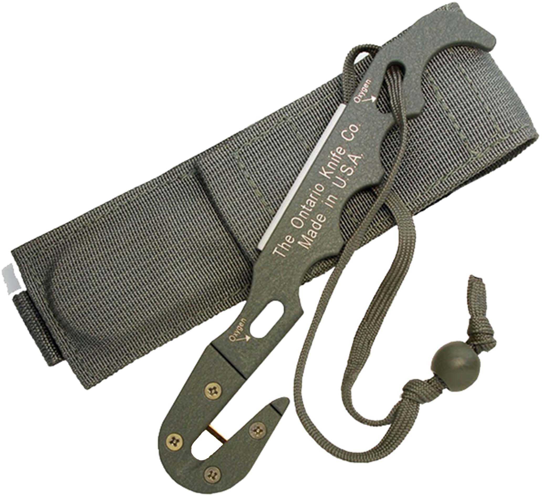 Ontario Knife Co OKC FG Model 1 Strap Cutter W/Sheath