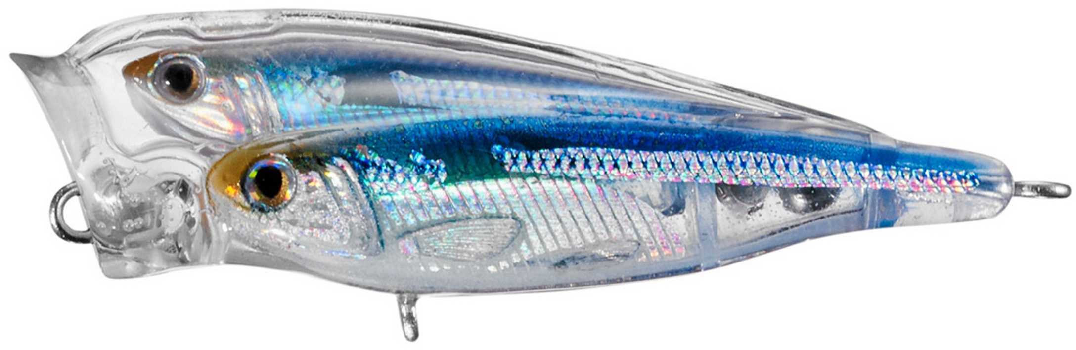 Koppers BaitBall Popper 75 FW Silver/Blue/Green