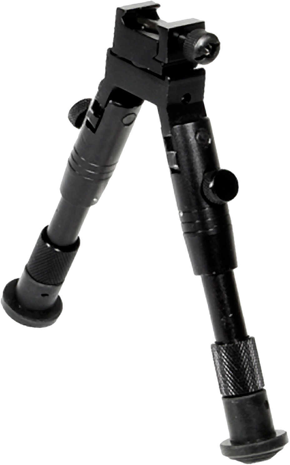 Leapers UTG Shooter's SWAT Bipod, Rubber Feet, Height 6.2"-6.7" Md: Tl-BP28S