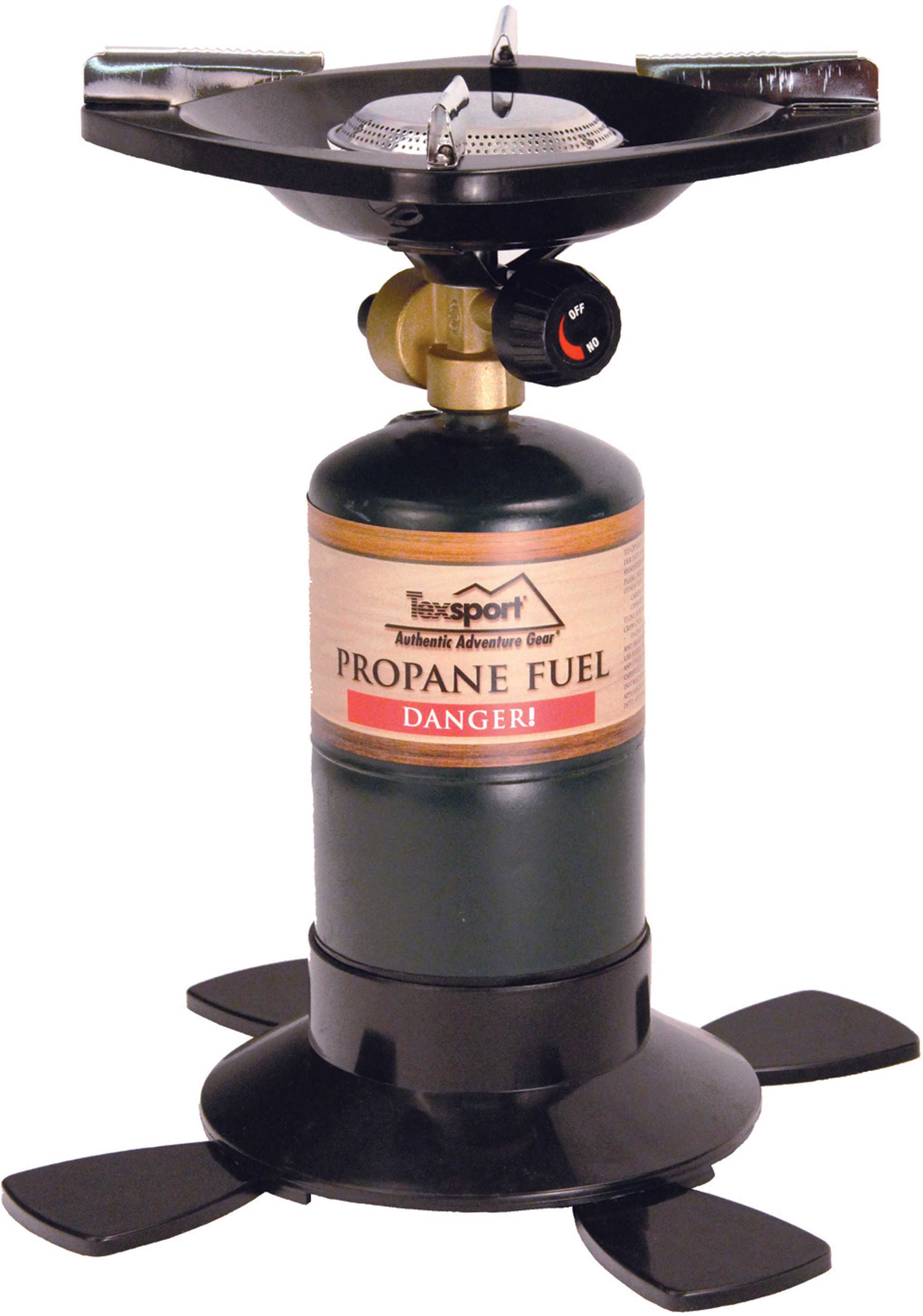 TexspOrt Single Burner Propane Stove Uses 16.4Oz Or 14.1Oz