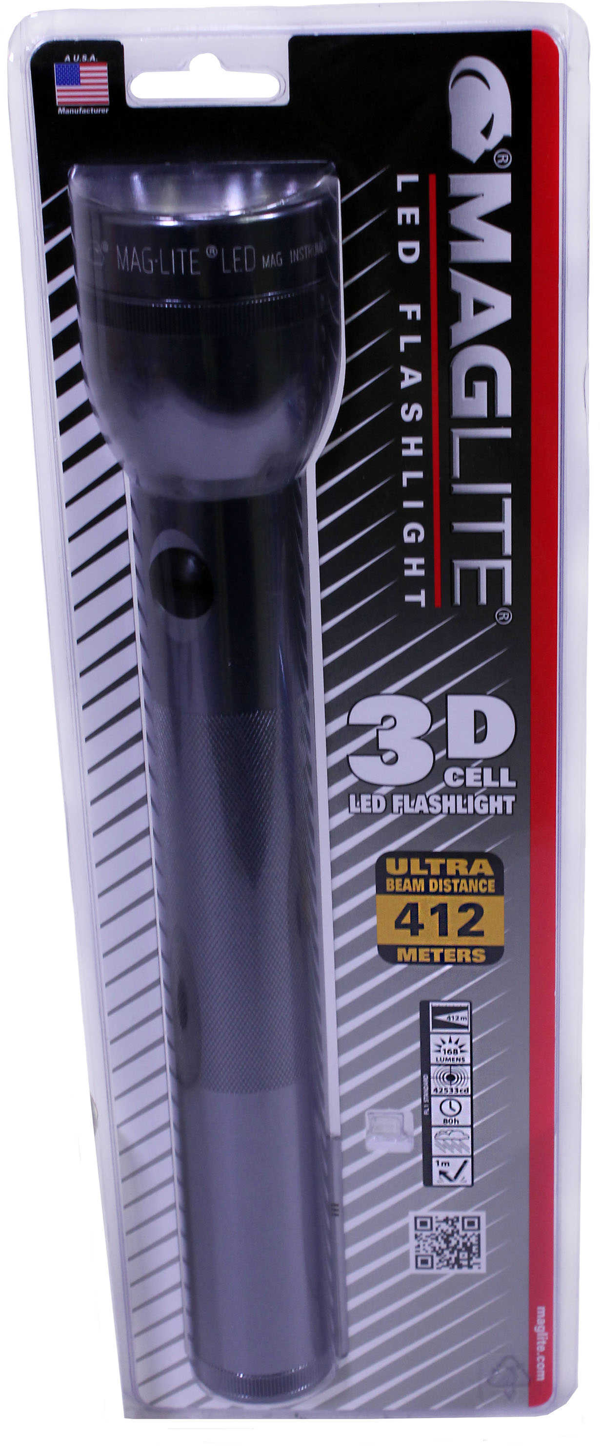 Maglite 3 Cell D Led Gray St3D096