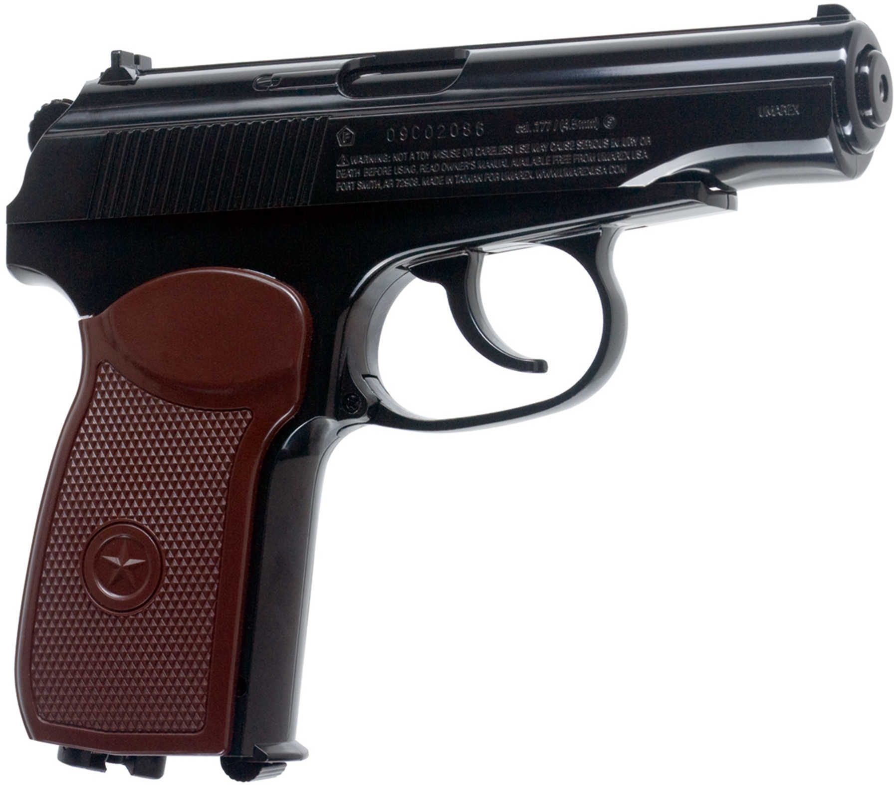 Umarex Makarov .177 BB Gun Black/Brown