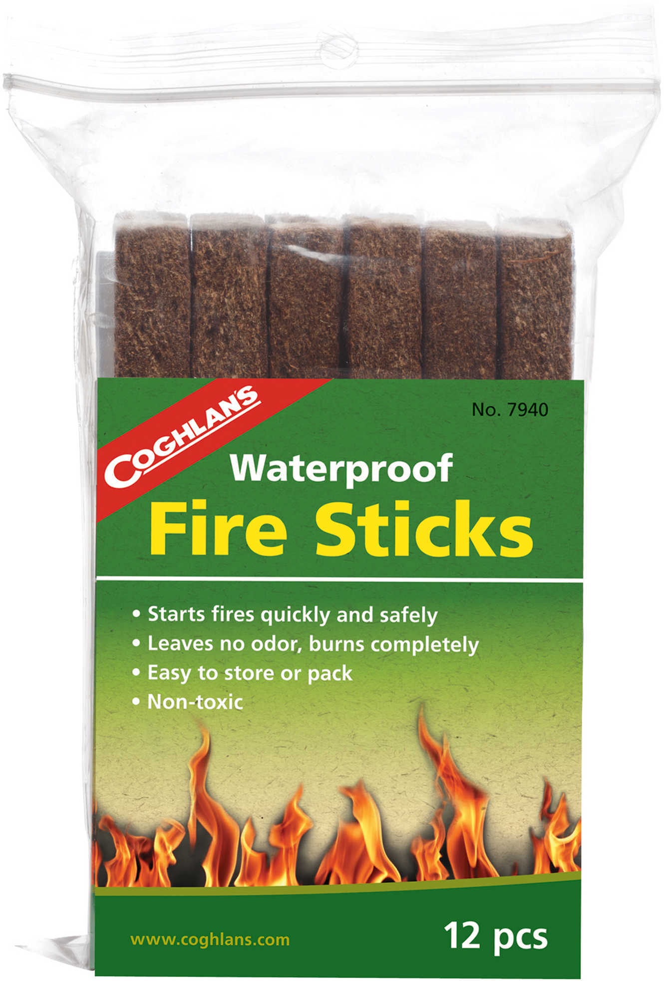 Coghlans Fire Sticks 5 Inch - 12 Pack