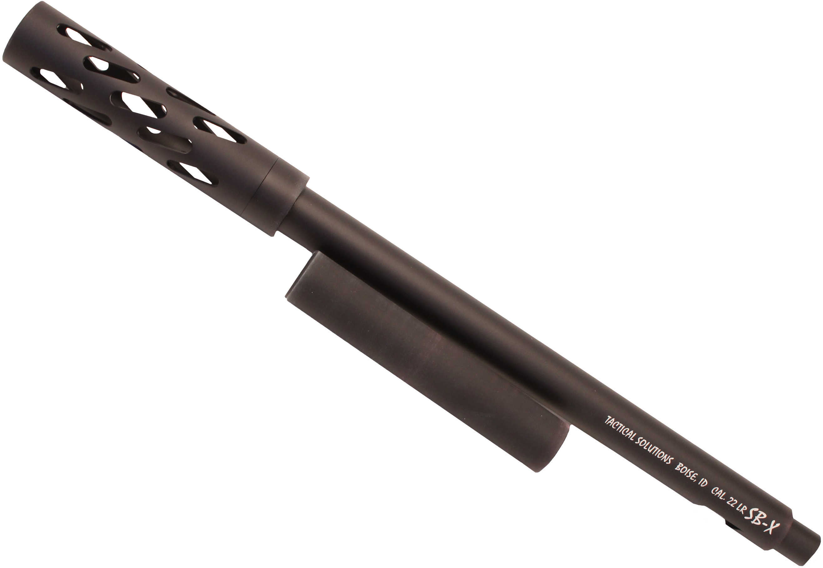 Tactical Solutions SB-X Threaded Barrel 16.625" With Shroud For Ruger® 10/22® Matte Black Finish SBX-02