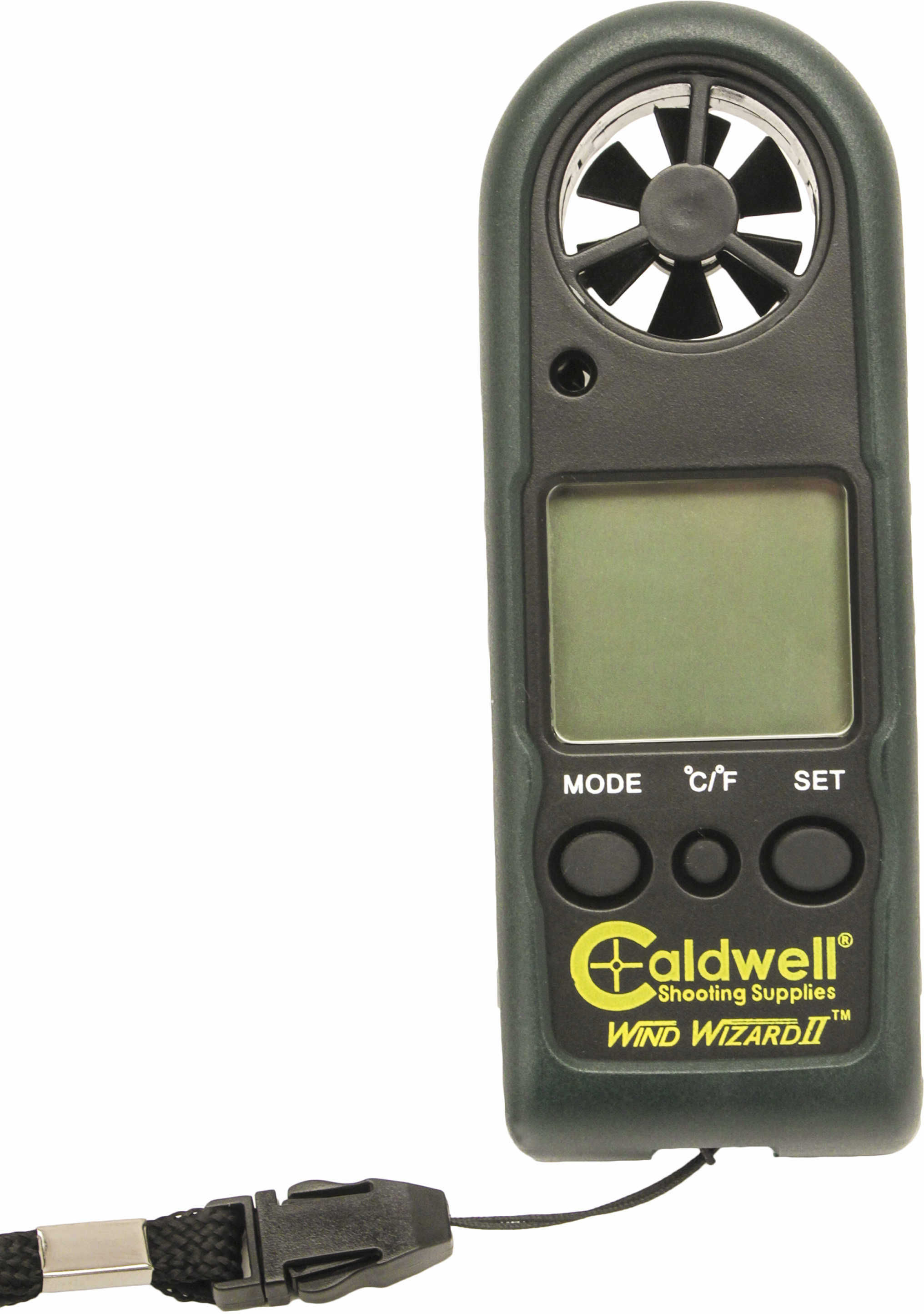 Caldwell Wind Wizard II Measures Speed/TemperatureLcd Backlight Black 102579