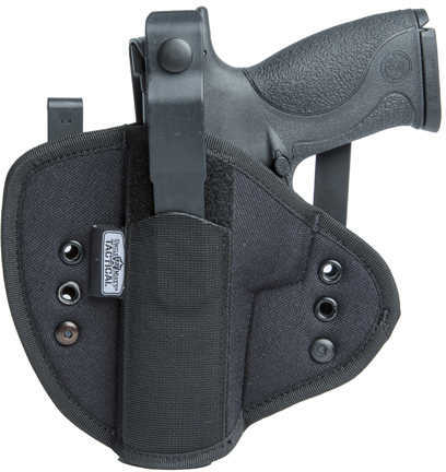Uncle Mike's IWB Tuckable Holster Inside The Pant Ambidextrous Black 2" Small Revolver 55000