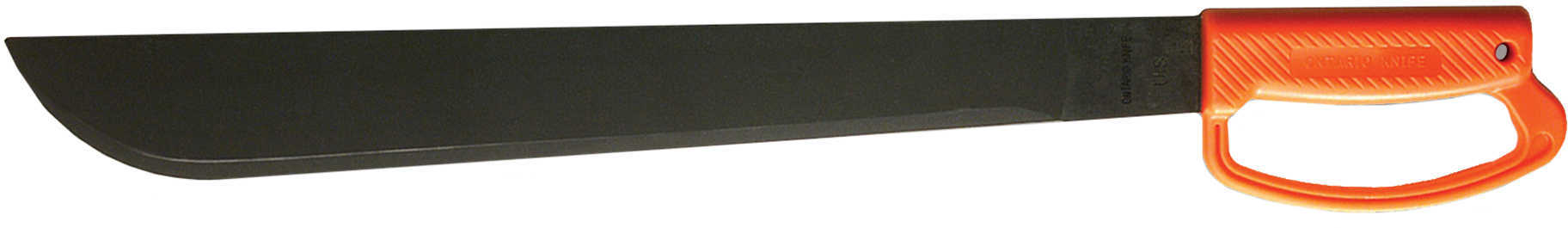 Ontario Filed Machete 18.0 in Black Blade Polymer Handle