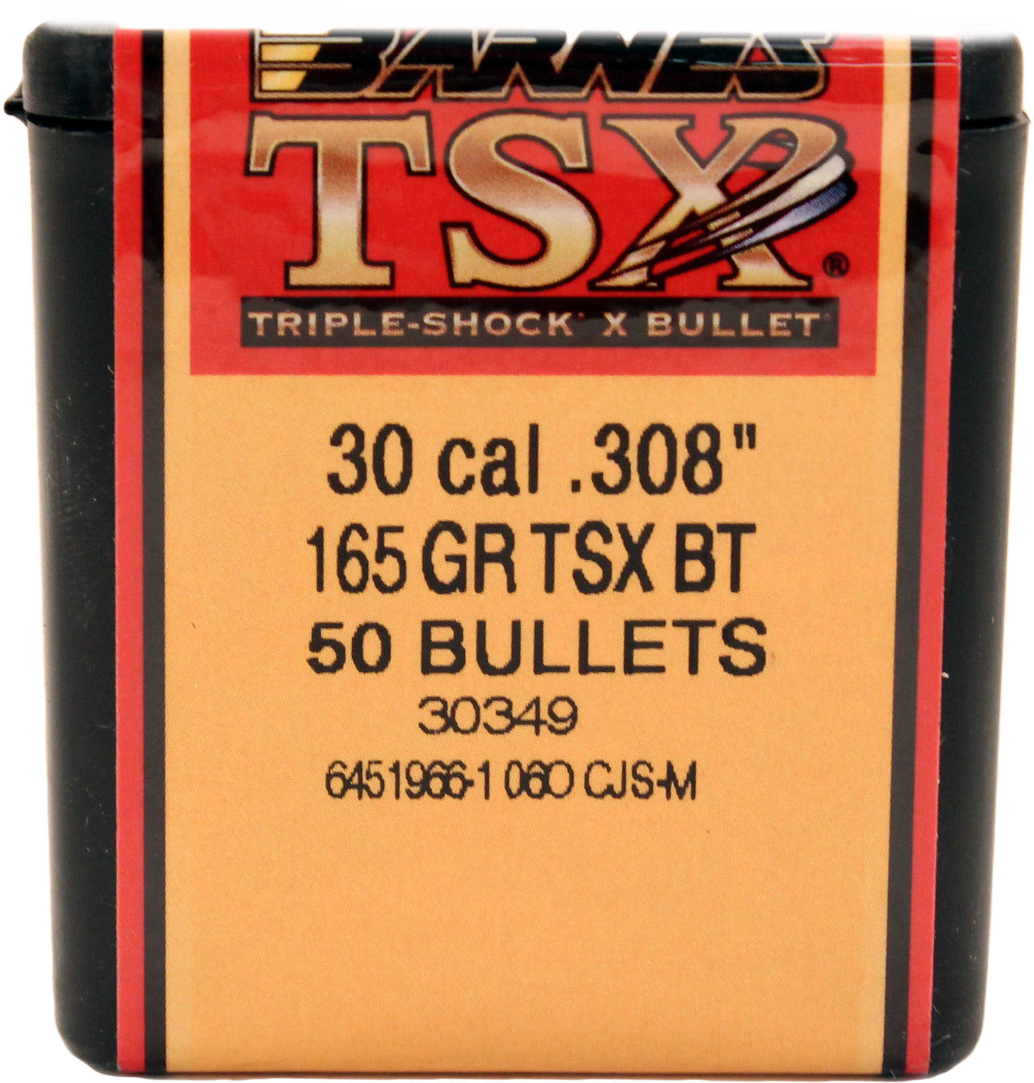 Barnes 30 Caliber 165 Grains TSX .308"
