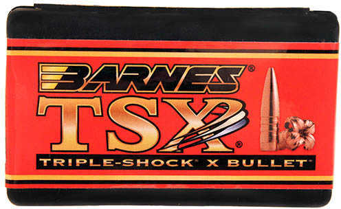Barnes All Copper Triple-Shock X Bullet 224 Caliber 62 Grain Boattail 50/Box Md: 22460