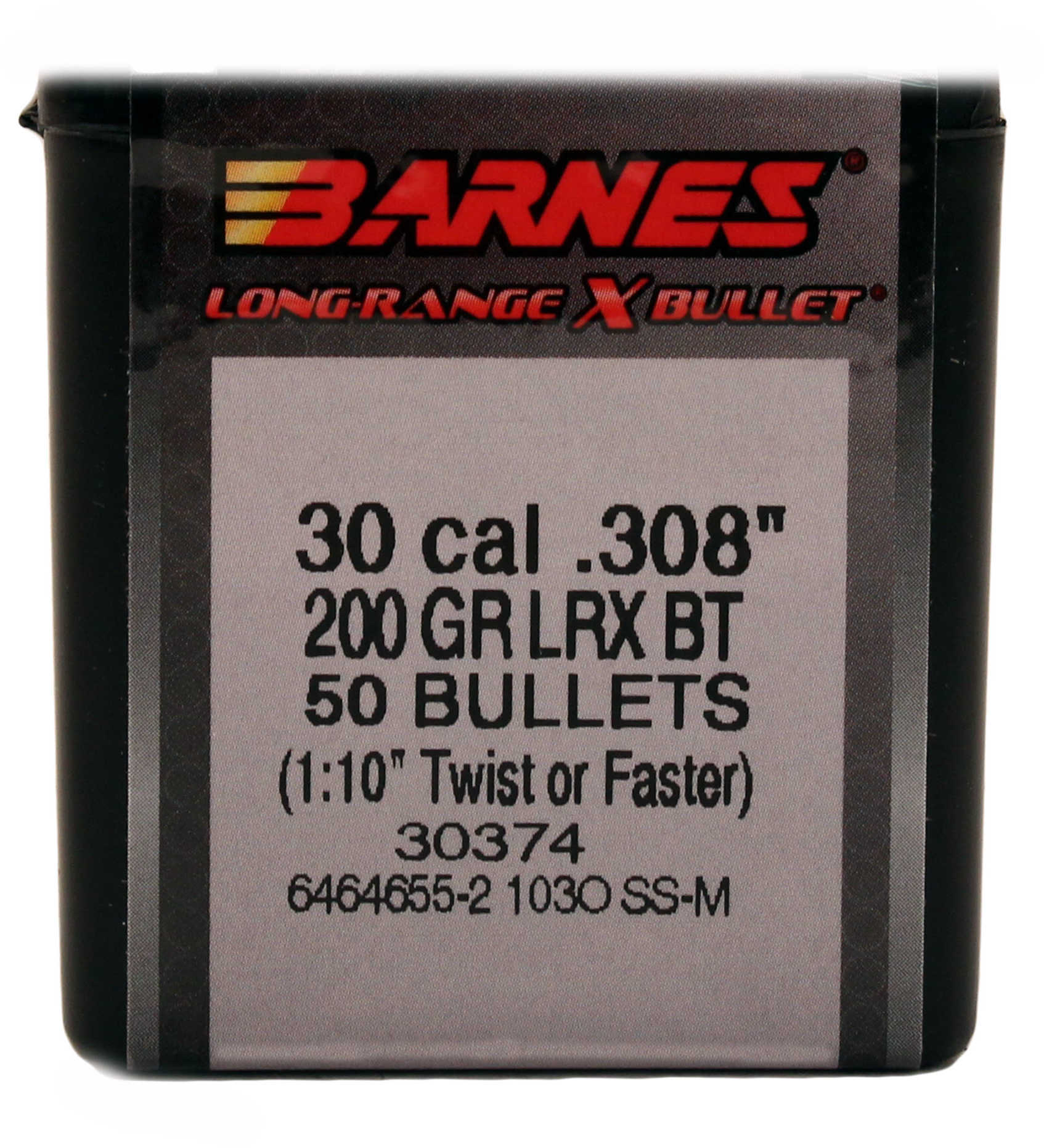 Barnes 30 Caliber 200 Grains LRX BT 50/Box