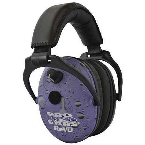 Pro Ears ReVO Electronic Ear Muffs - NRR 25 Purple Rain