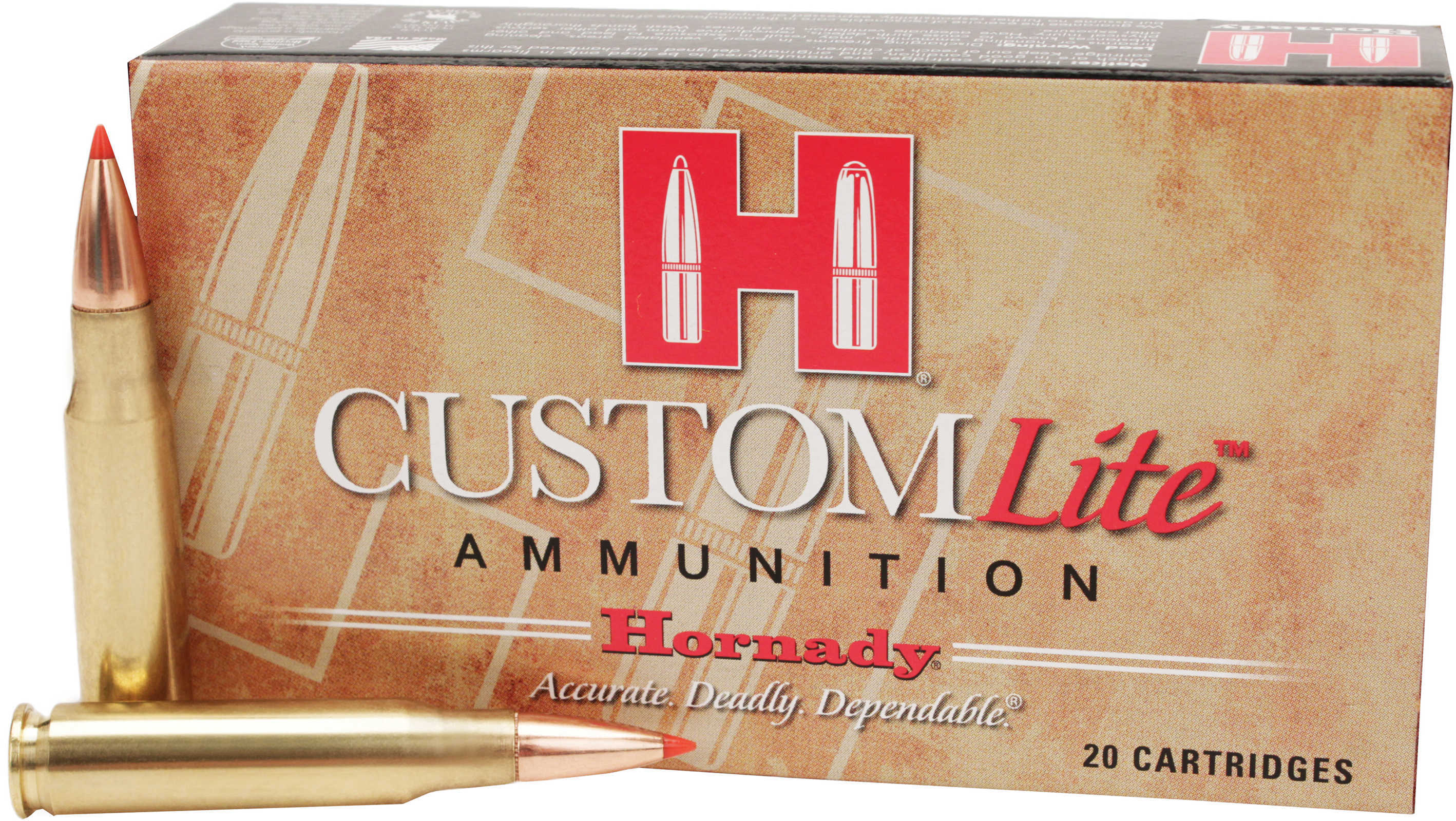 308 Win 125 Grain SST 20 Rounds Hornady Ammunition 308 Winchester