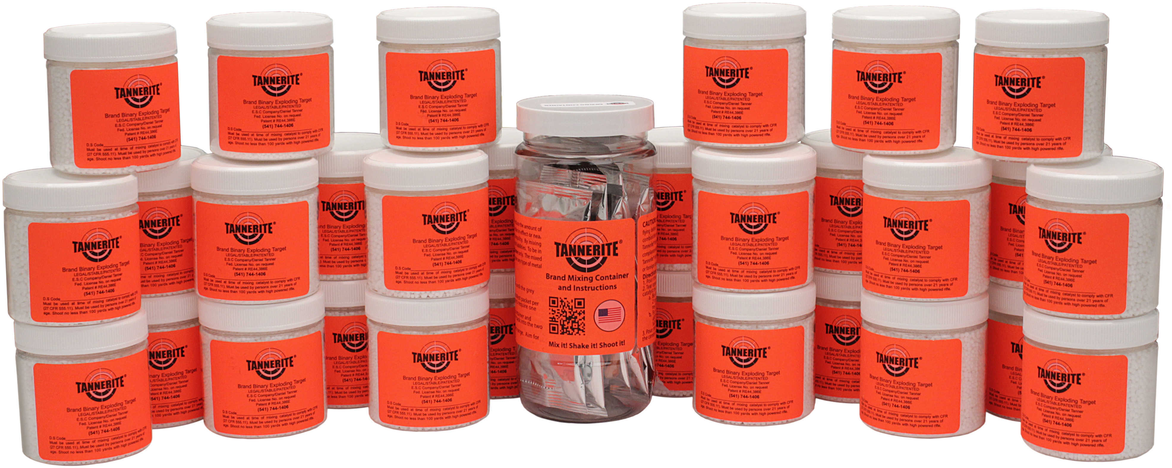 Tannerite Pp30 Exploding Target 1/4 Lbs 30 Count Pro Pack