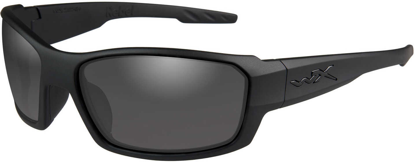 Wiley X Eyewear ACREB01 Rebel Safety Glasses Smoke Grey/Matte Black