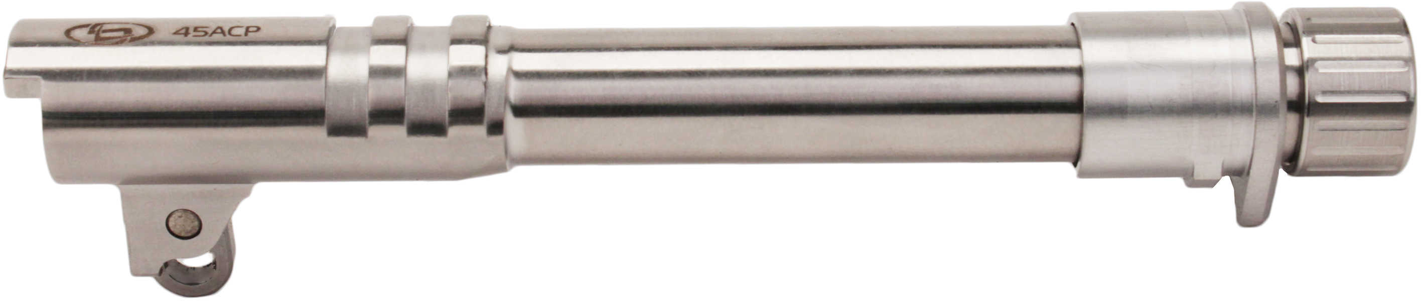 StormLake NEGVT45 ACP 57 1911 Government 45 ACP 5.8" Stainless Steel Threaded