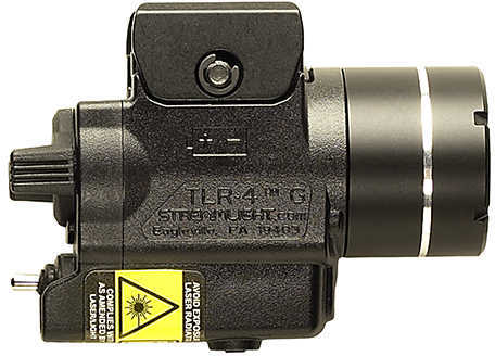 Streamlight 69245 TLR-4G Tacticcal Lighr Green Laser 115 Lumens CR2 Lithium 3V (1) Black Picatinny Rail Mount