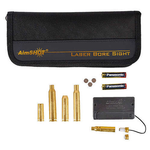 Aimshot MBSKIT3 Modular Rifle Boresighter Kit 243/308 Win/7.62x54mm Chamber Brass