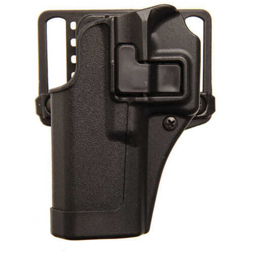 BLACKHAWK! SERPA CQC Concealment Holster with Belt and Paddle Attachment Fits Glock 43 Right Hand Matte 410568BK-R