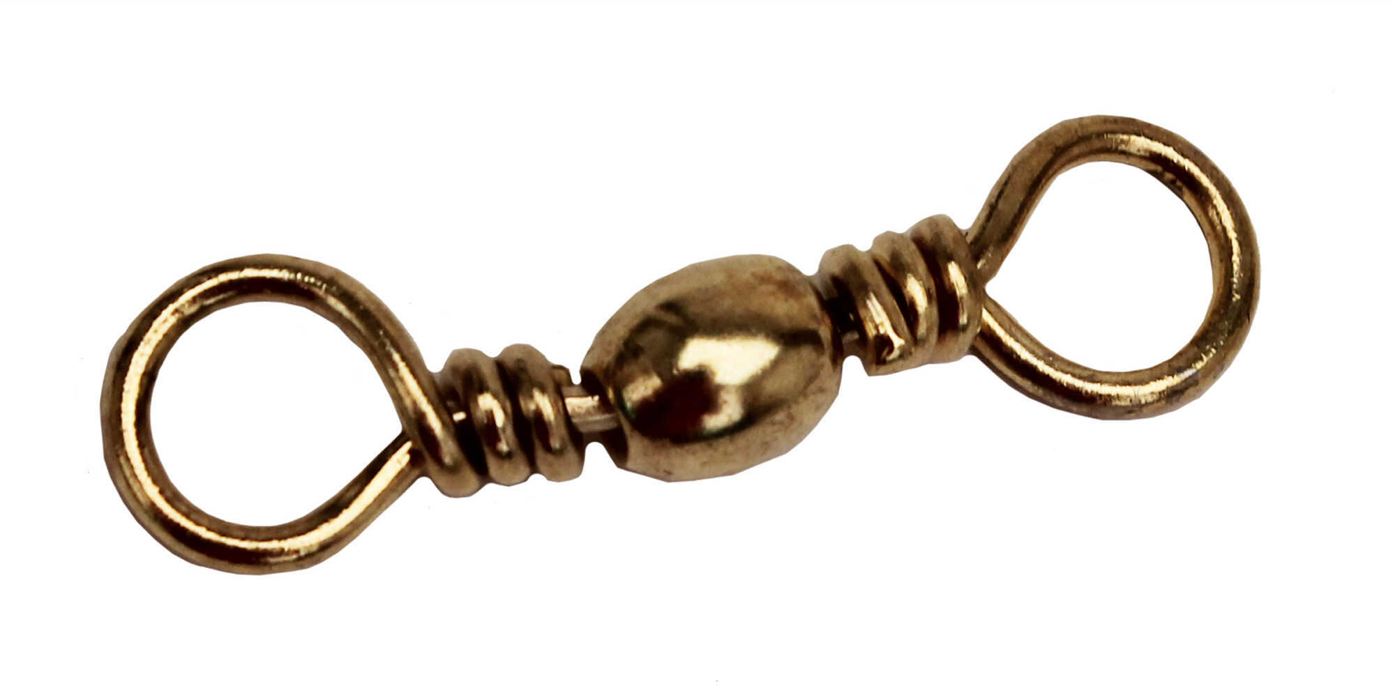 Eagle Claw Barrel Swivel Brass Size 1/0 12Pk 12/Box