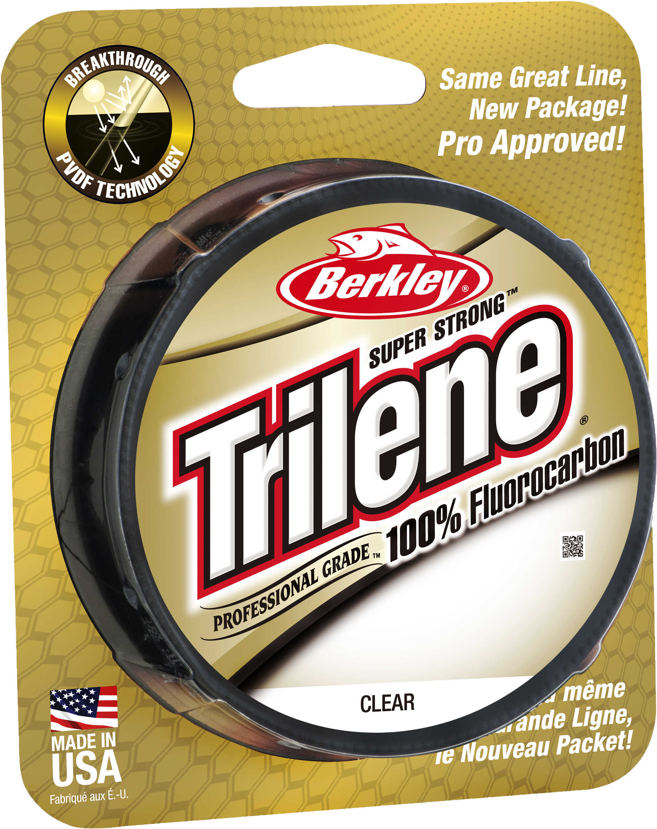 Berkley Trilene 100% Fluorocarbon 200Yd 12# Clear