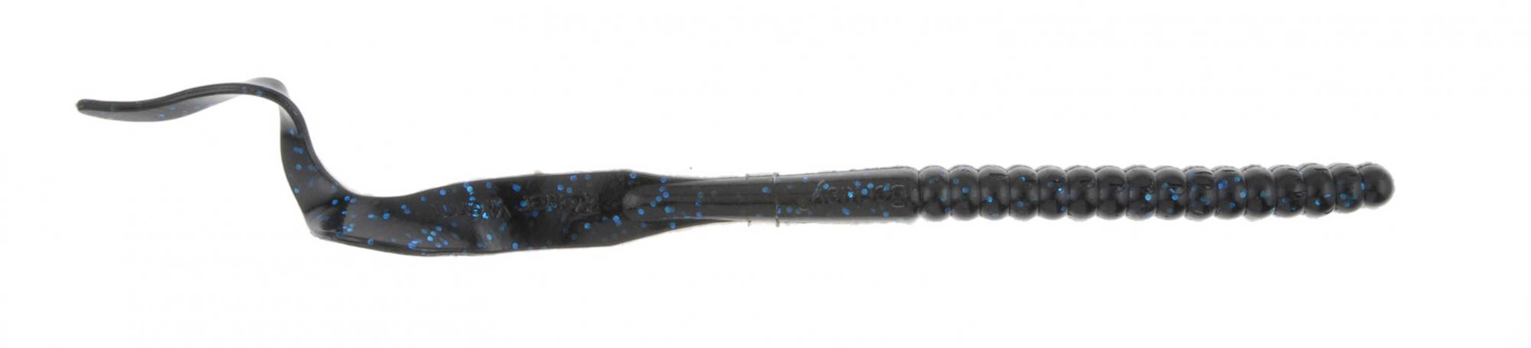 Berkley Powerbait Worms 10In 8bg Black Blue Fleck