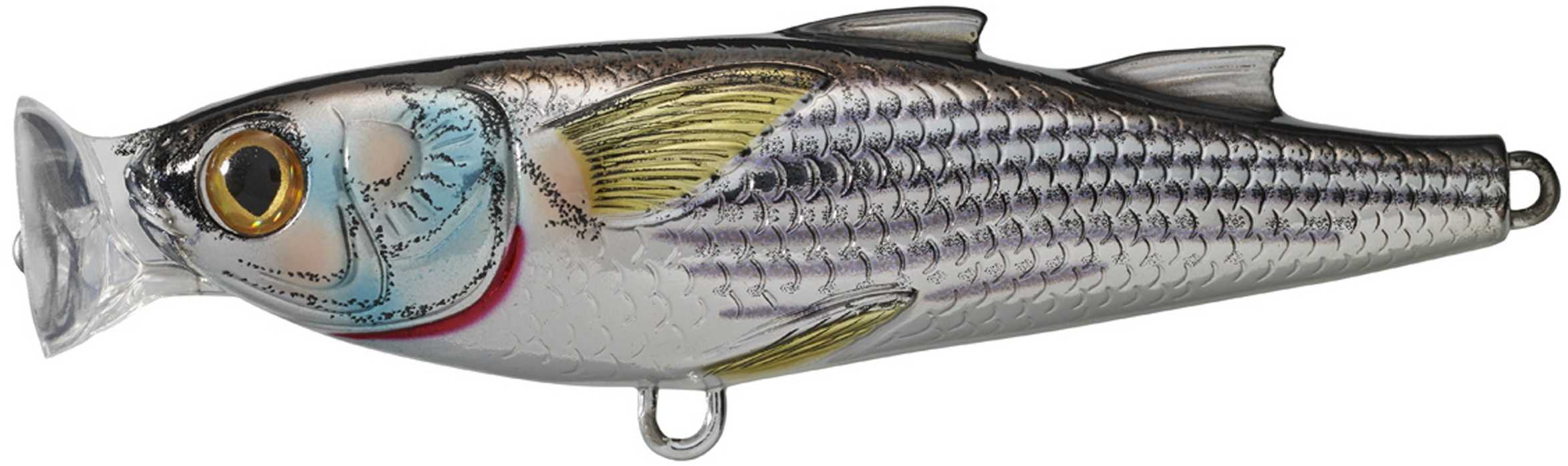 Koppers Mullet Popper 1 1/4Oz 4 3/4In Silver/Black