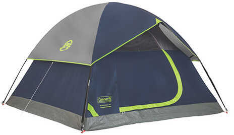 Coleman Sundome® 4-Person Camping Tent - Navy Blue & Grey