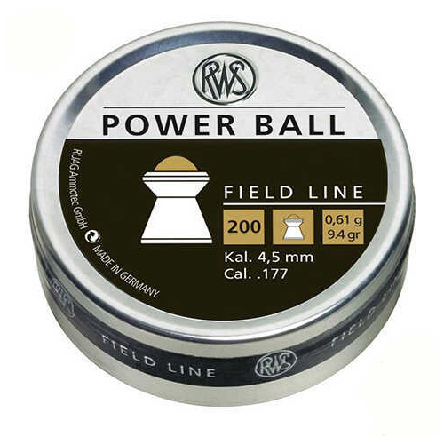 RWS Power Ball .177 Caliber Pellets 200-Pack-img-0