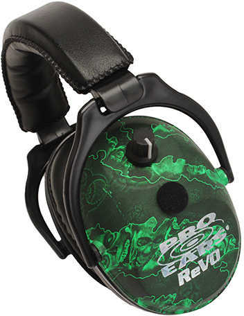 Pro Ears ReVO Electronic Ear Muffs - NRR 25 Zombie