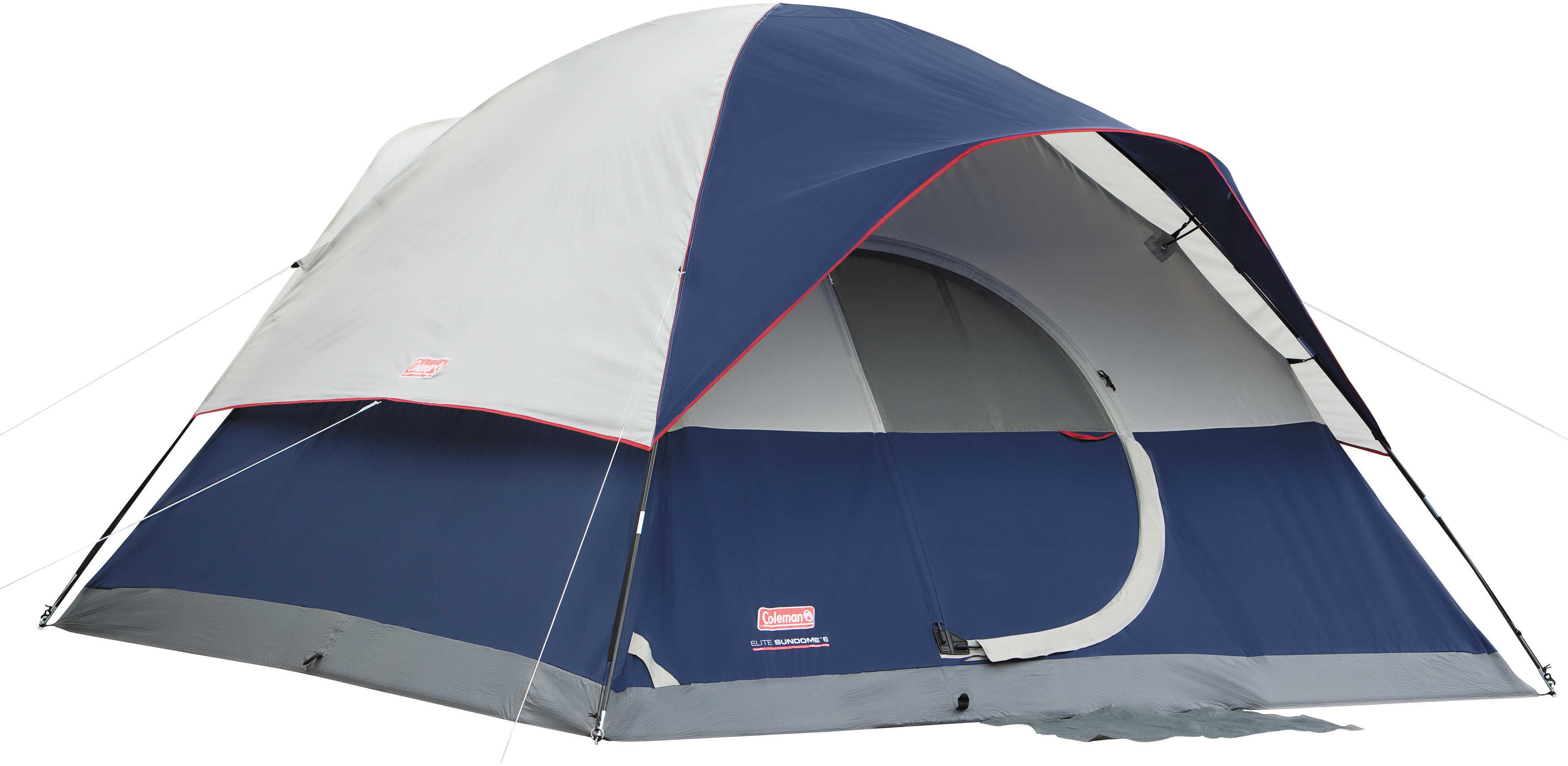 Coleman Tent 12X10 Elite Sundome 6 Person with LED Lighting