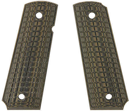 Pachmayr G10 Material Fits 1911 Green/Black Grappler Finish 61010