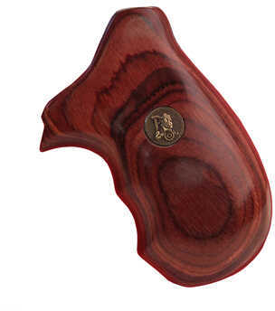 Pachmayr 63010 Renegade Laminate Revolver Grip Panels S&W J Frame Round Butt Smooth Wood Rosewood