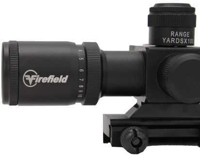 FIREFIELD Riflescope 2.5X10X40 W/ Red Laser