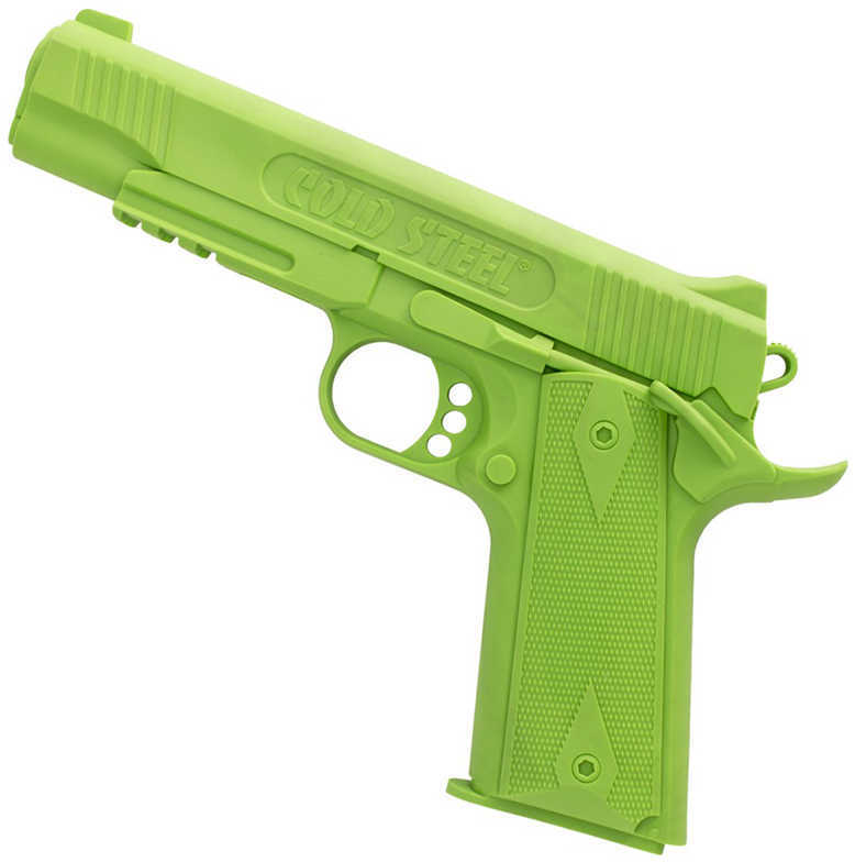 Cold Steel 1911 Demonstrator Gun Polypropylene Green Pistol Trainer Hammer Down, Safety Off 92RGC11