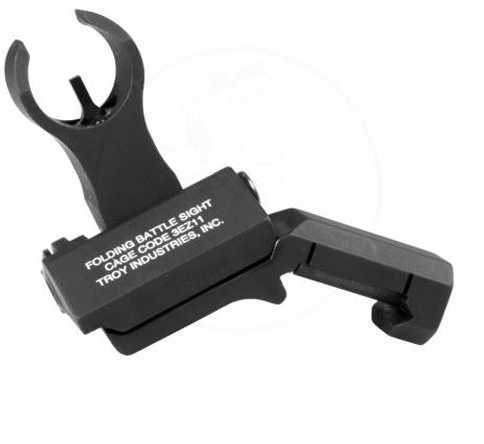 Troy Industries Offset Sight Set, HK Front and Round Rear -BLK SSIG-45S-HRBT-00