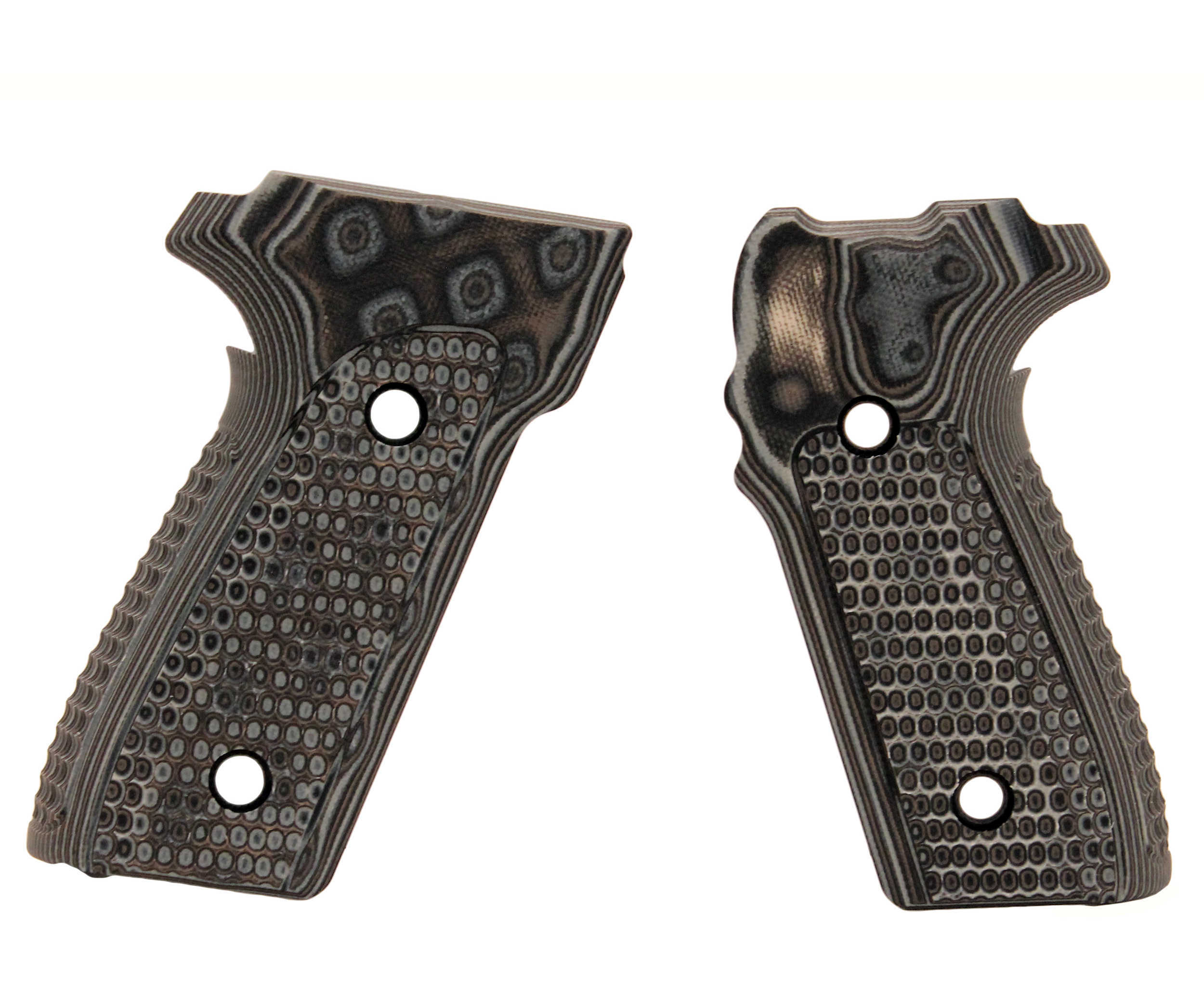 Hogue Sig Sauer P228 P229 DA SA Piranha G10 Black Grey
