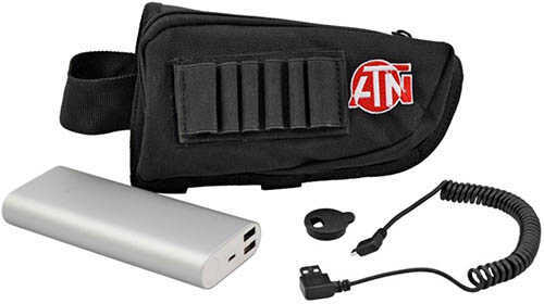 ATN BATTERY PACK W/USB,CAP,STK CASE