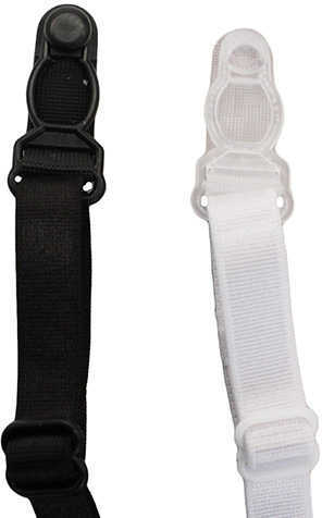 Bulldog BD890 Concealed Carry Lace Thigh Hlstr Small 2Pk Lace/Silicone Blk/White